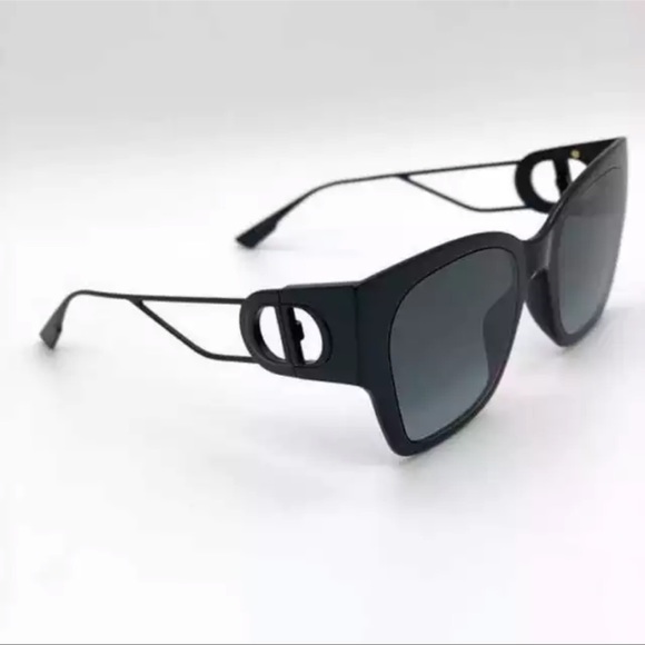 - Sale Dior Montaigne black sunglasses - Picture 3 of 3